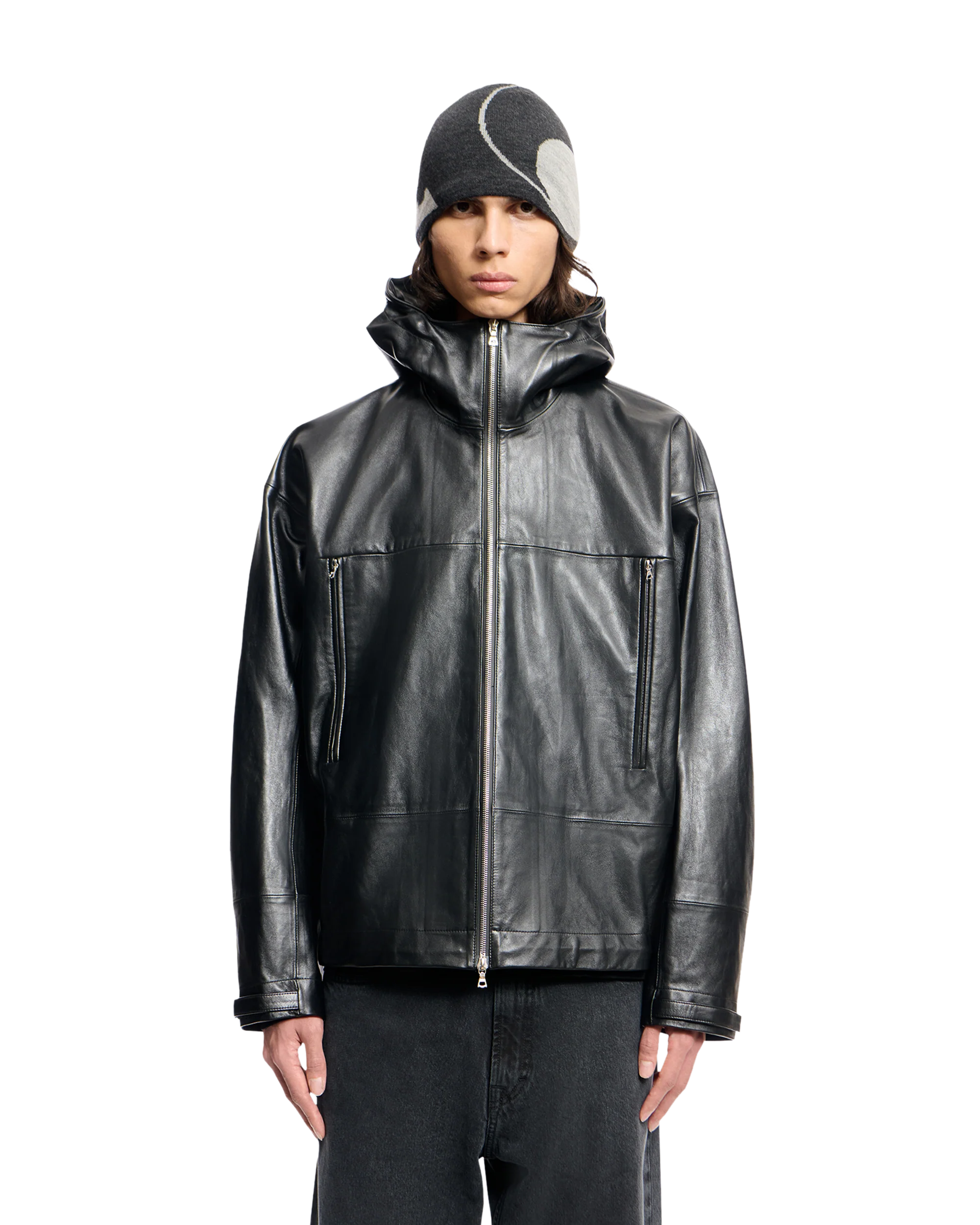 Leather Shell Jacket