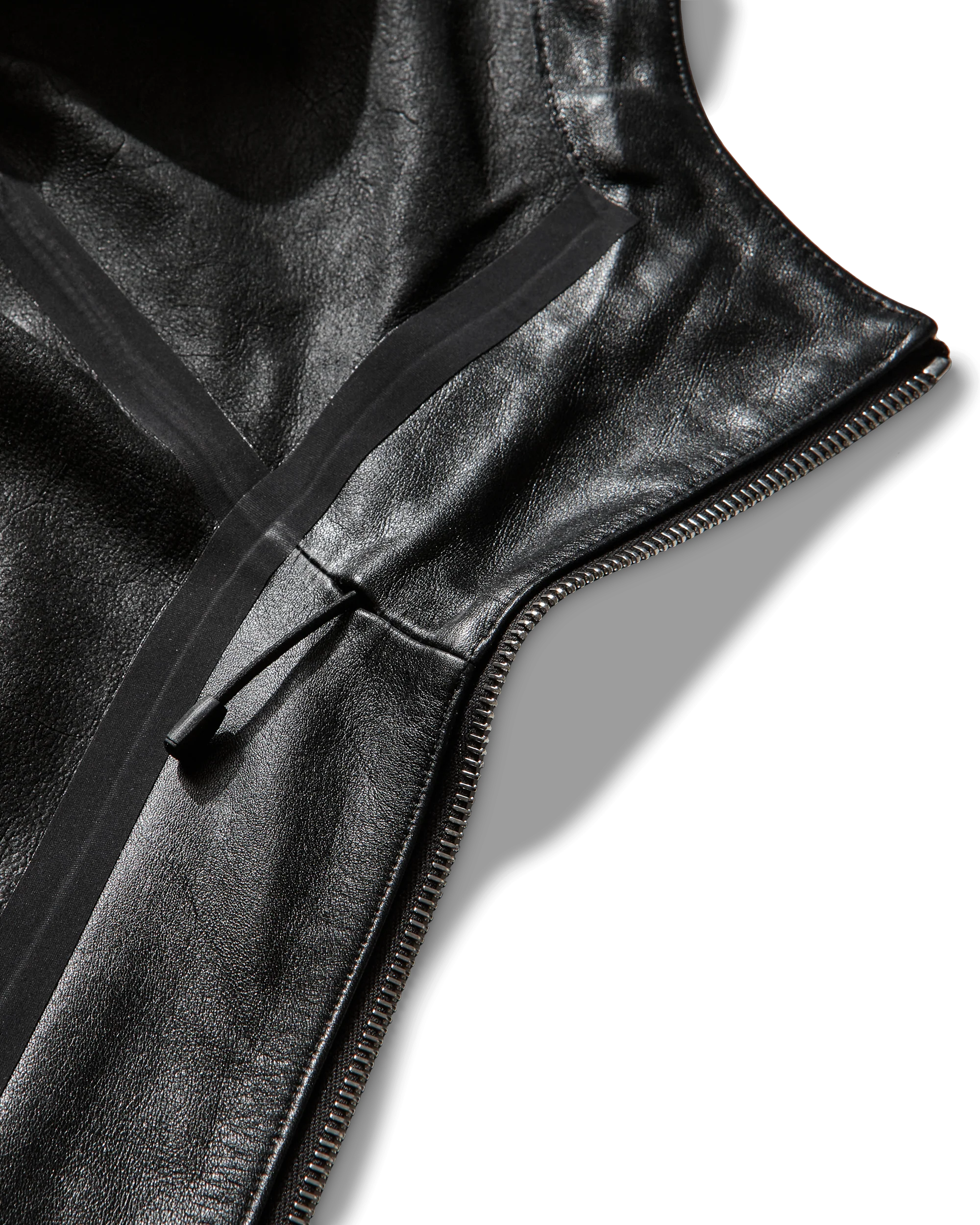 Leather Shell Jacket - Image 12