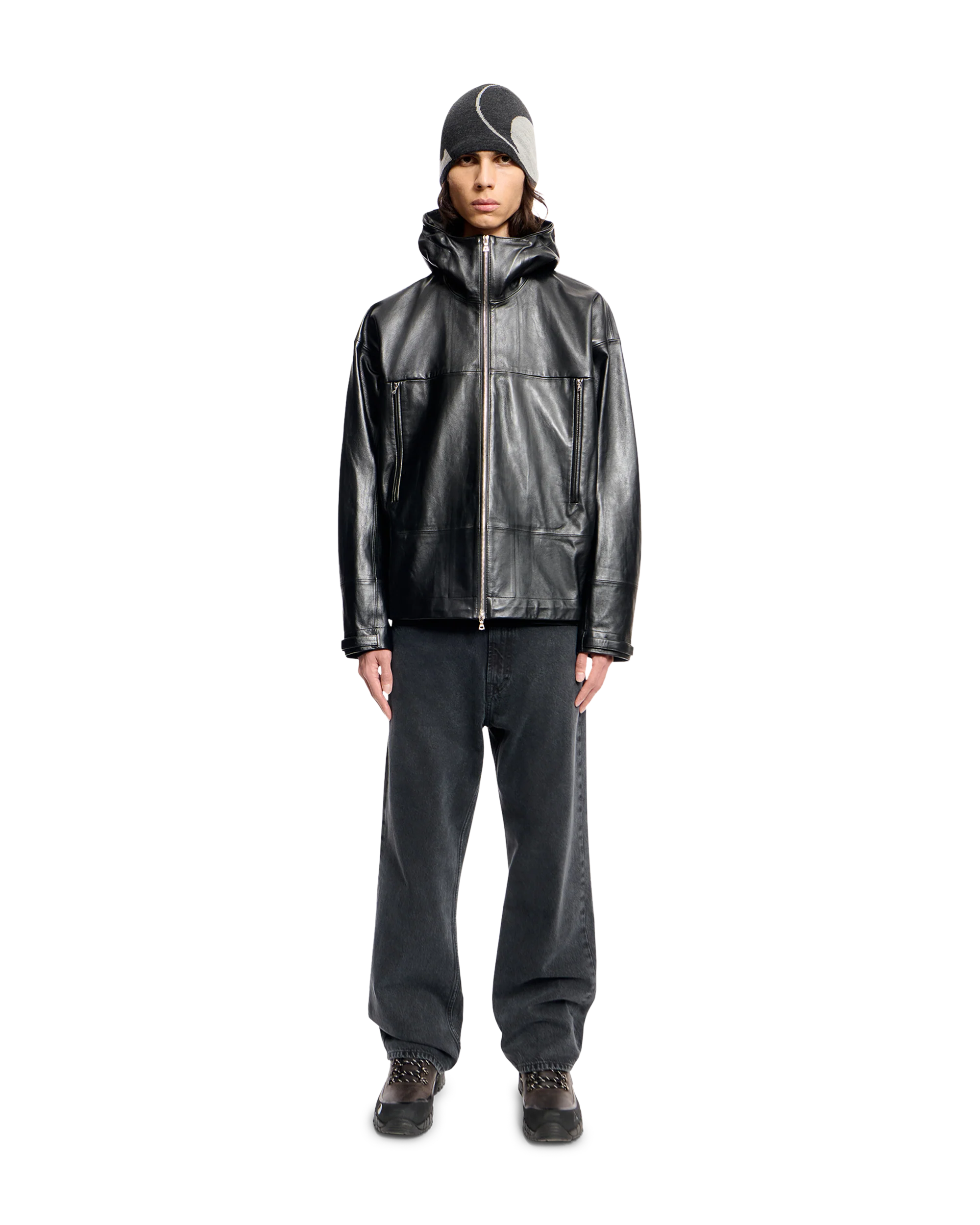 Leather Shell Jacket - Image 2