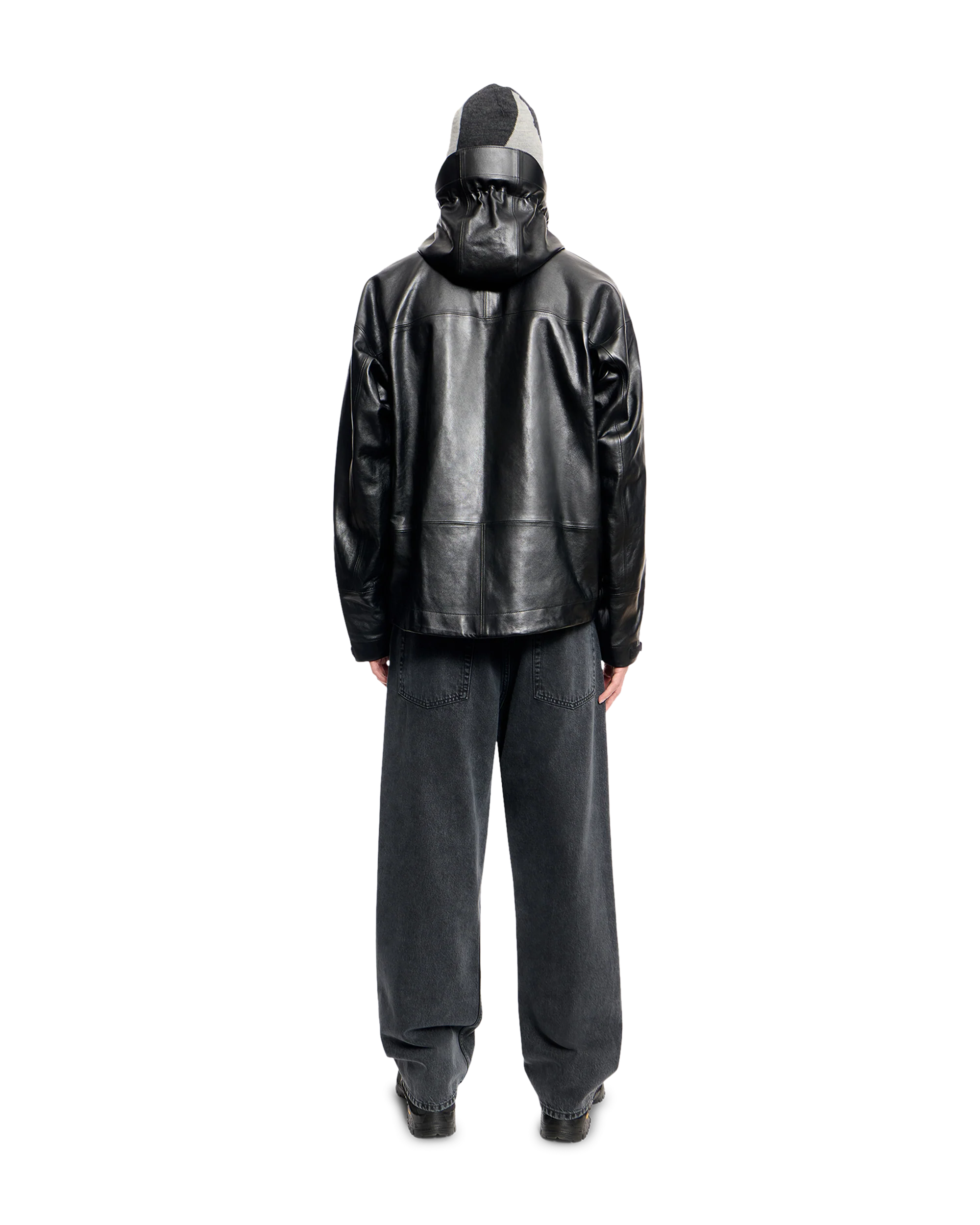 Leather Shell Jacket - Image 3
