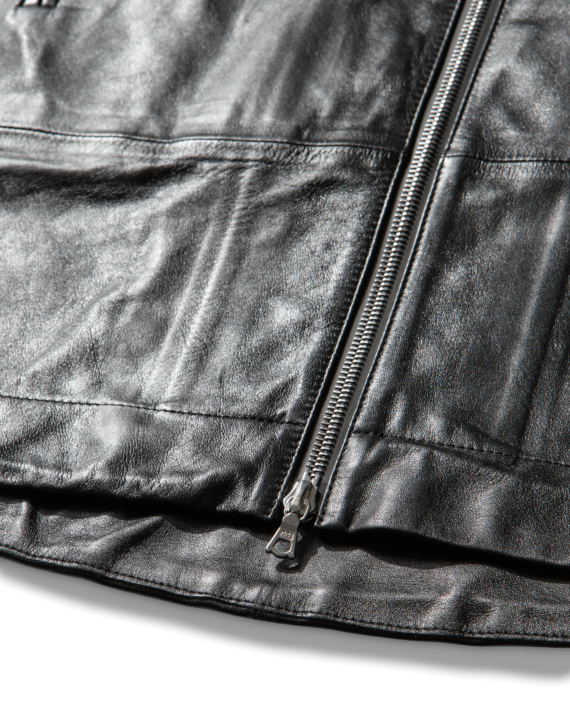 Leather Shell Jacket - Image 9